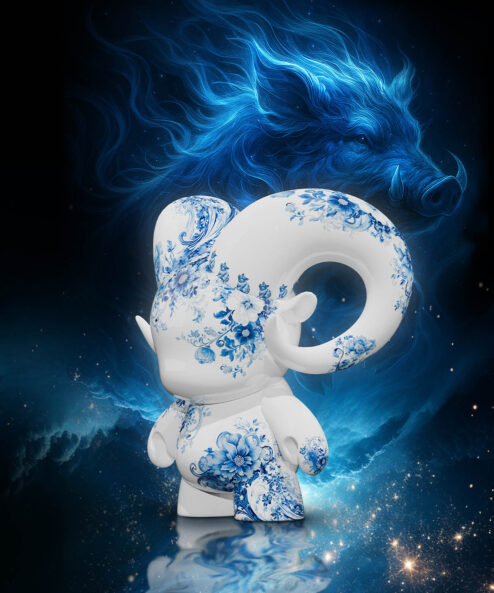 12瓷靈- 福滿瓷豬 12/01 (八色可選)