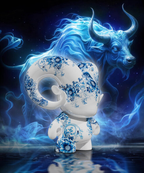 12瓷靈-敦厚瓷牛 02/01 (八色可選)