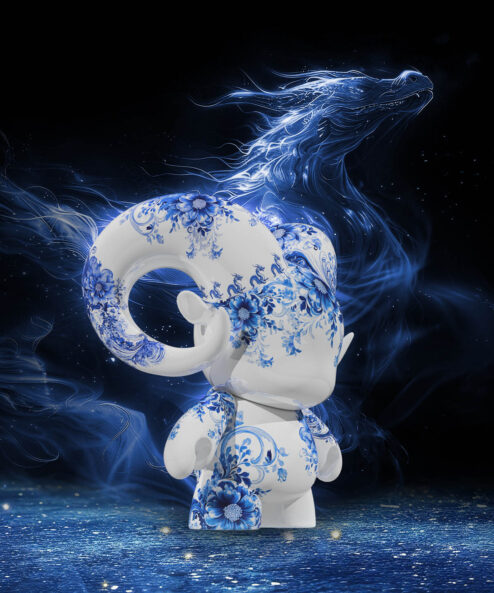 12瓷靈- 雲騰瓷龍 05/01 (八色可選)