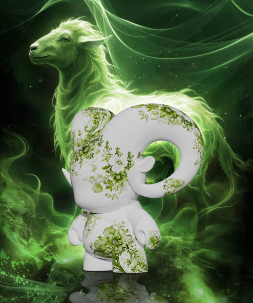 12瓷靈- 靜領瓷羊 08/01 (八色可選)