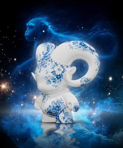 12瓷靈- 靈巧瓷猴 09/01 (八色可選)