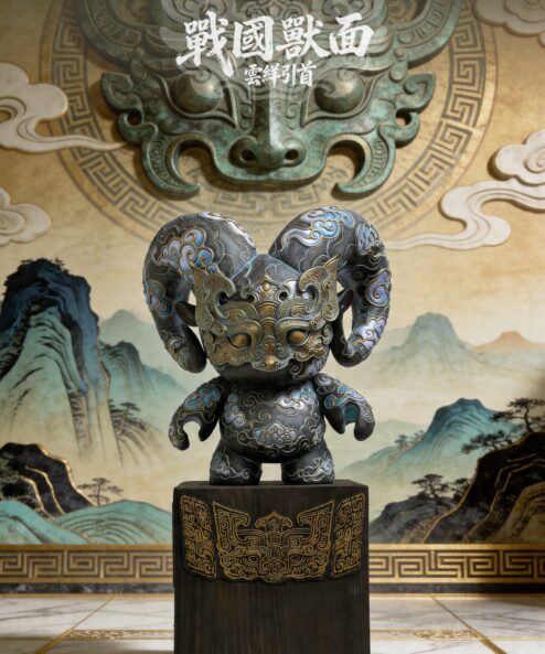 RAM PIECE 領頭羊- 戰國獸面・雲紋引首 / 江家慶